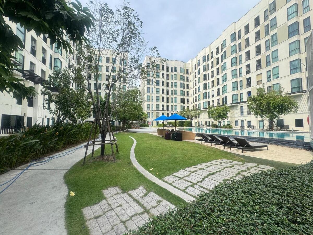 Unio Sukhumvit 72 Boutique Condo Ban Khlong Samrong Exterior foto