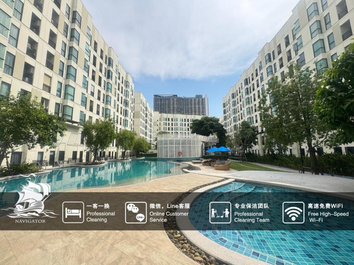Unio Sukhumvit 72 Boutique Condo Ban Khlong Samrong Exterior foto